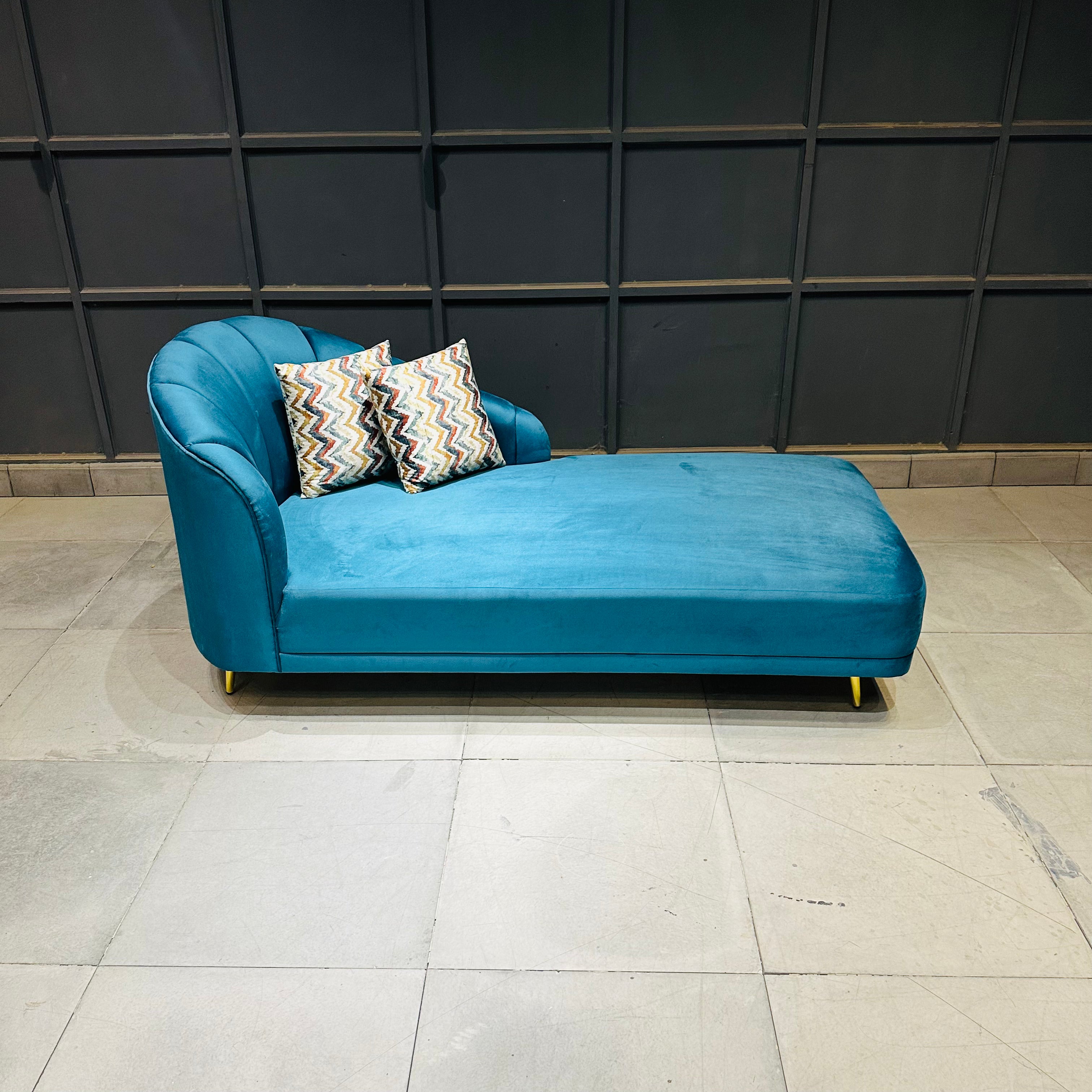 Slanted Arm Couch 3 Seater